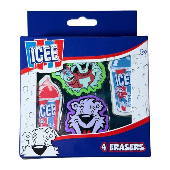 Innovative Designs ICEE 4 Erasers - Picture 1 of 3